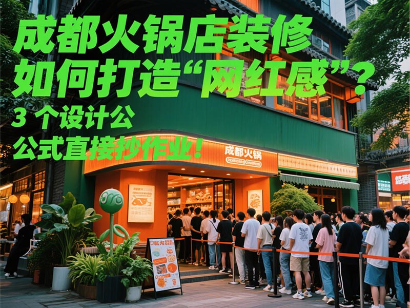 成都火鍋店裝修如何打造“網紅感”？3個設計公式直接抄作業！